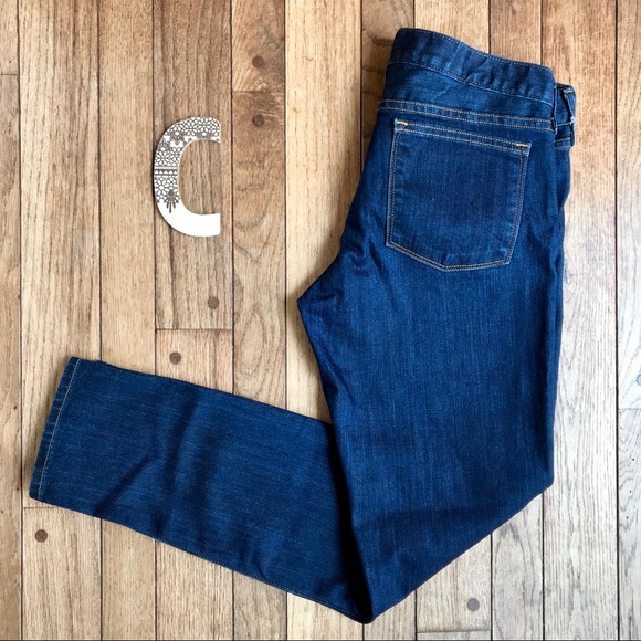 J. Crew Denim - J. Crew Dark Wash Toothpick Ankle Skinny Jeans